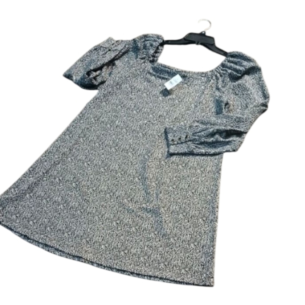 LOFT Cozy Square Neck Shift Dress